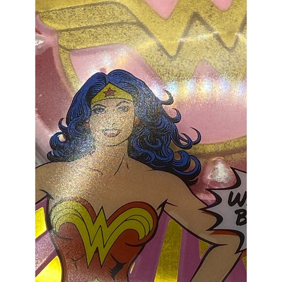 Wonder Woman Hand-Painted Bath Bomb Watermelon Bubblegum Scented Clean Beauty In - Picture 5 of 12